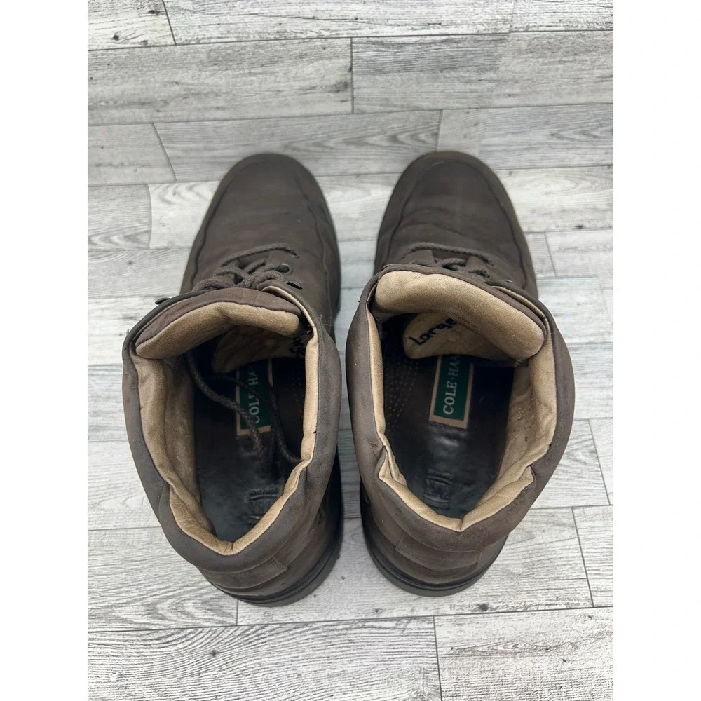 Cole Haan Men Brown Leather Memory Flex Chukka Boots 03965 Size 11 M